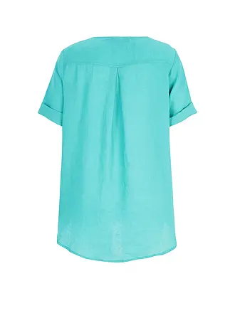 DORIS STREICH | Blouse en lin | türkis